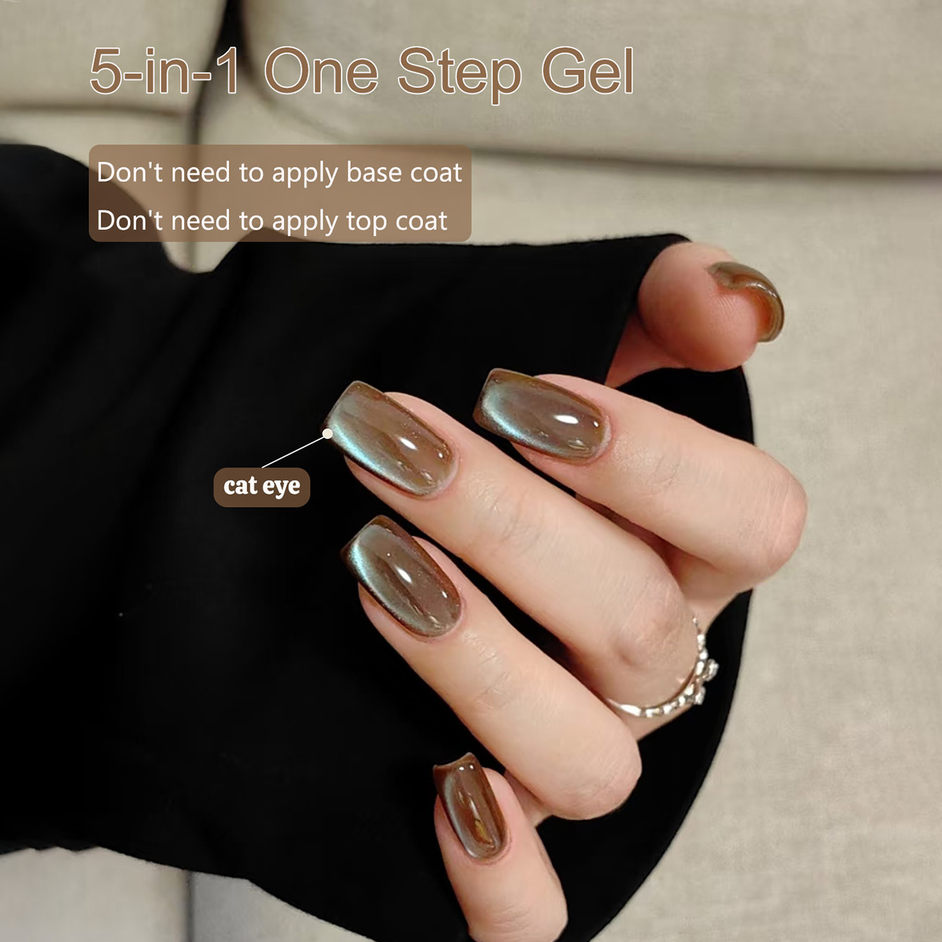 Nail Art One Stroke - SHAKA 1個入り 新品 5in1 レイジーワンステップジェル 人気