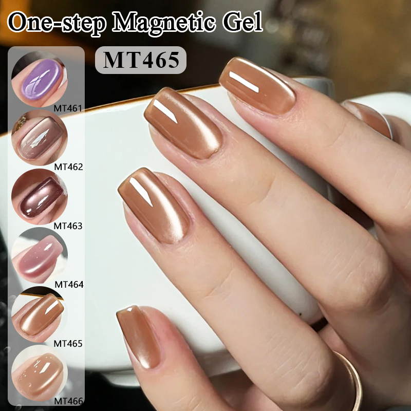 7mlワンステップマグネットジェルネイルポリッシュグリッター - Nail Art One Stroke のレビューと価格