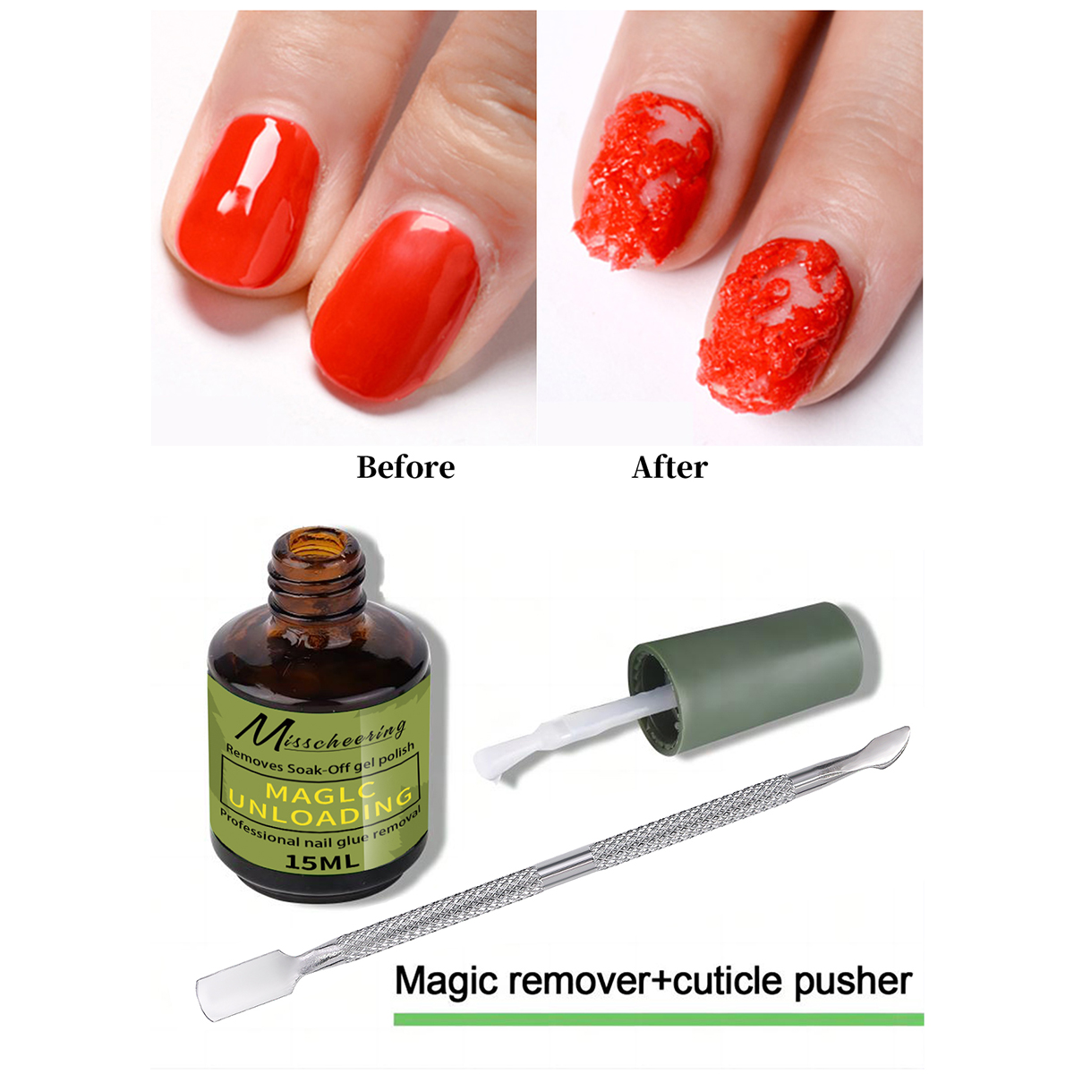 2 個キット 15 ミリリットルマジックリムーバー除去ツール - Polygel Nail Kit のレビューと価格