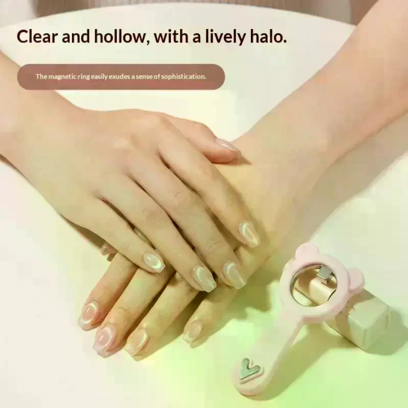 1個入りネイルマグネットポータブル2in1キュートなクマ猫目 - Nail Art Cat Eye のレビューと価格