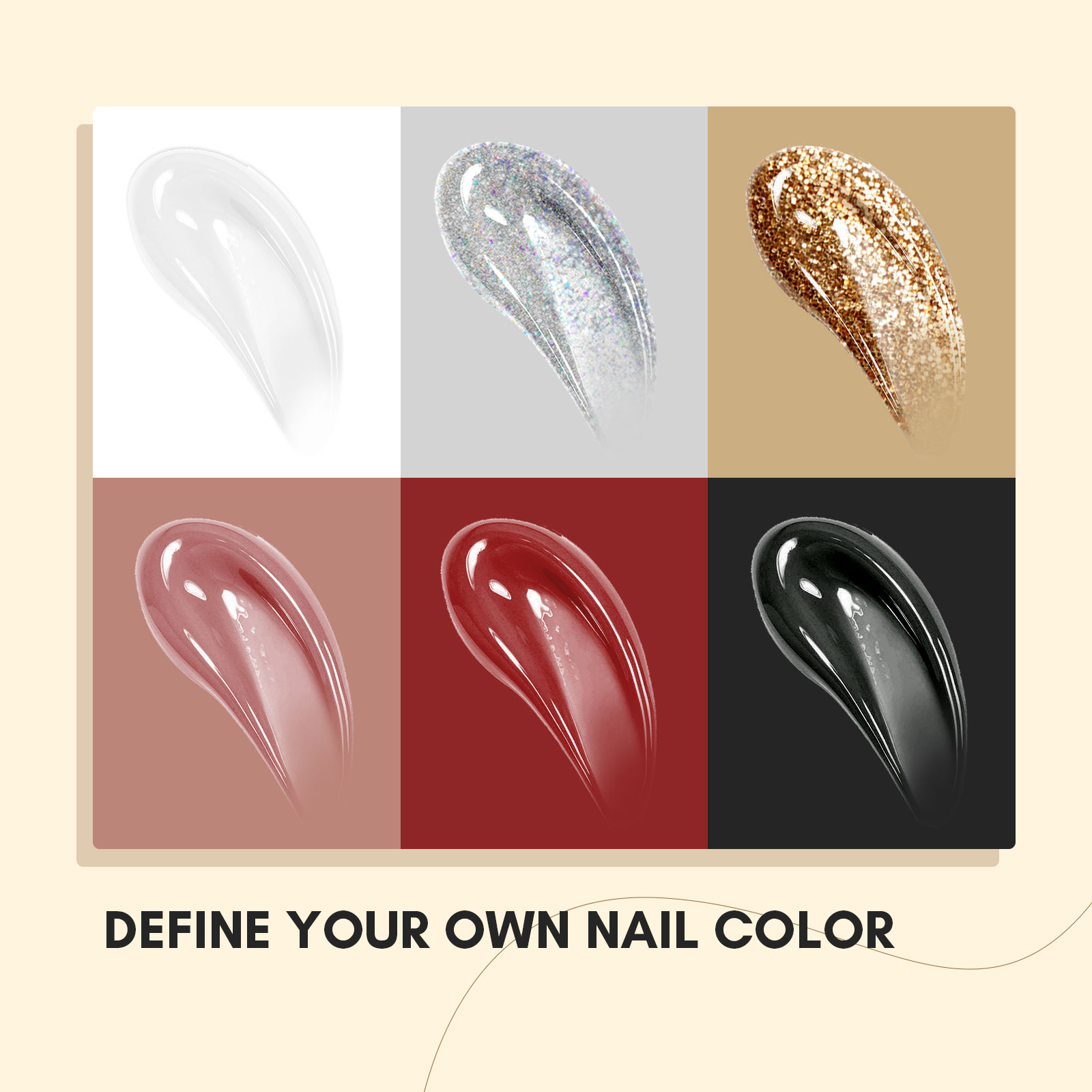 サビランド ポリジェルネイルキット 6色 UVランプ ベース - Polygel Nail Kit のレビューと価格
