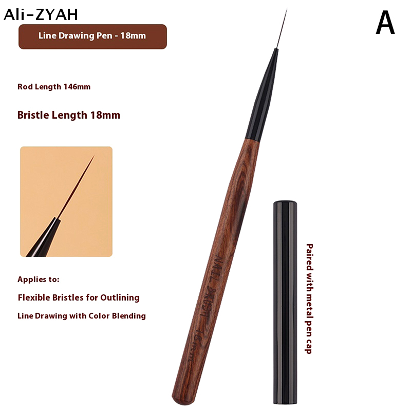 【ZYH】1/3本入りネイルアートライナーブラシセット -  - Nail Art Brush Set のレビューと価格