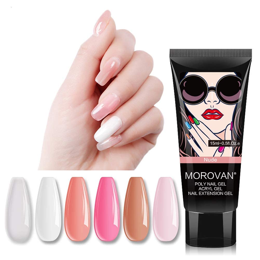 ポリゲルネイルキット-6色,0.5オンス,ポリゲルエクステン - Polygel Nail Kit のレビューと価格