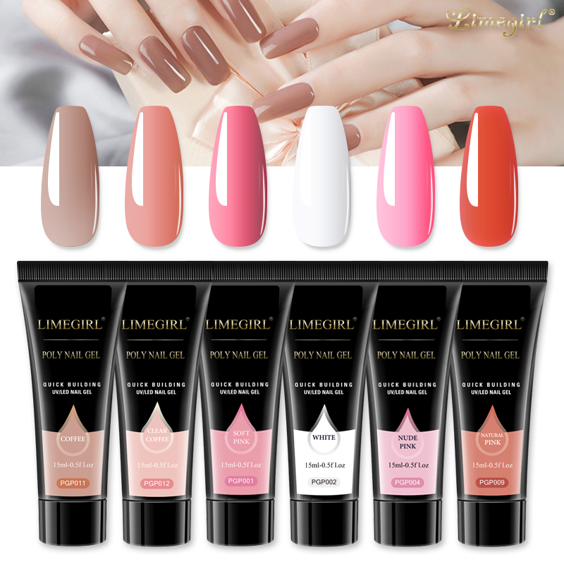 15 ミリリットルネイルジェルキットクイックエクステンション - Polygel Nail Kit のレビューと価格