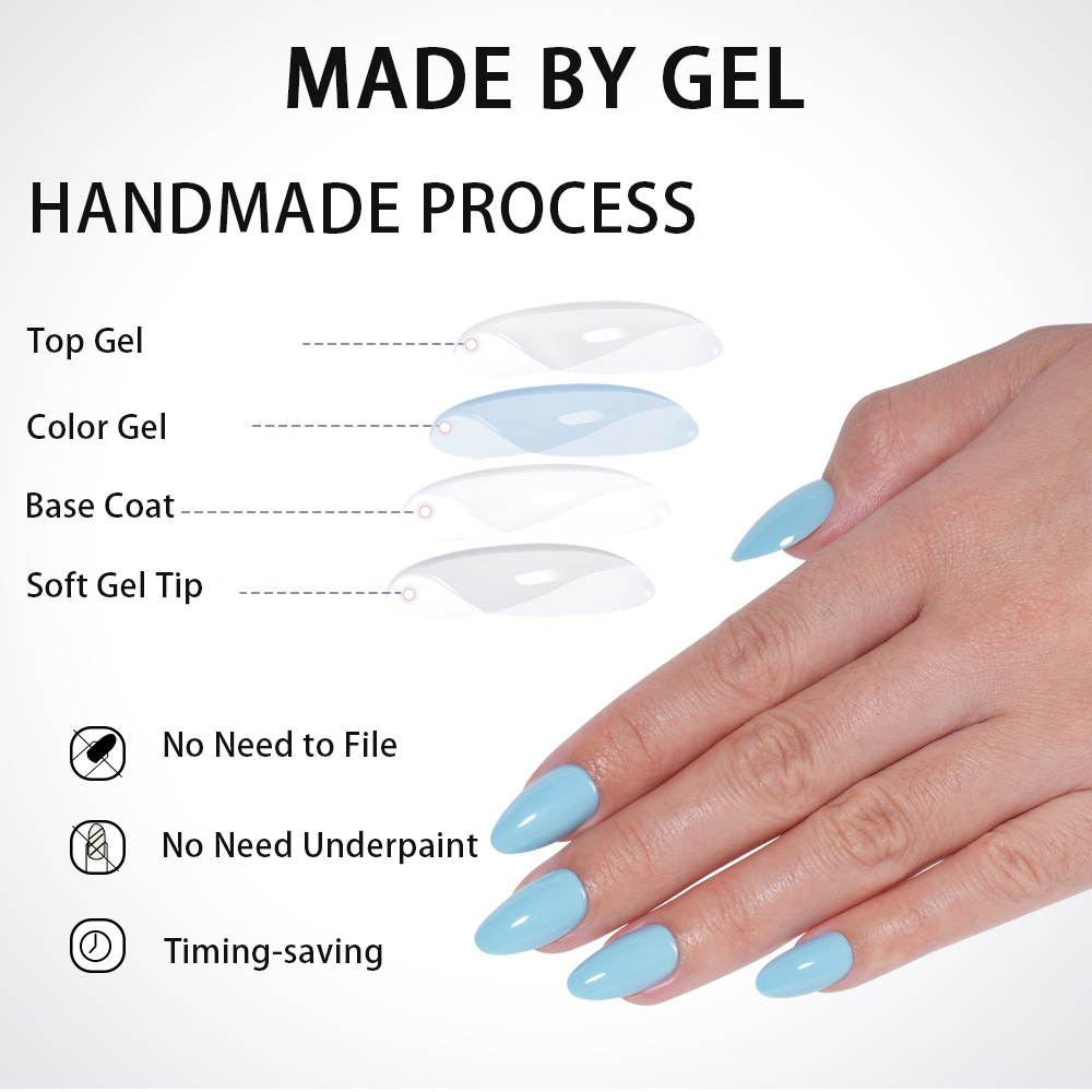 VITAGWX 32 個プレスオンネイルアーモンドネイルチッ - Nail Art Cat Eye のレビューと価格