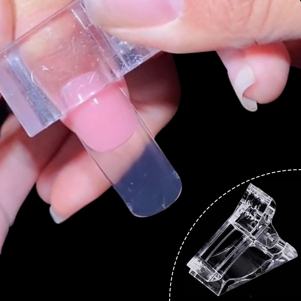 ネイルチップクリップ、ポリジェルネイルクリップ、ポリジェルフ - Polygel Nail Kit のレビューと価格