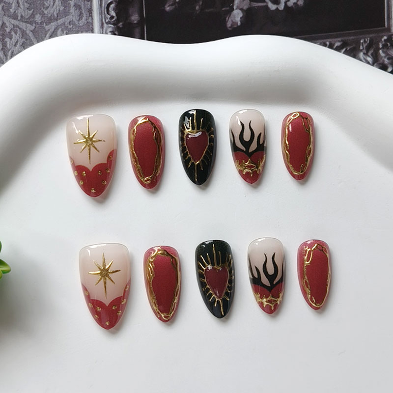 10個入り レディース ハロウィンパーティー テーマ パープ - Nail Art Cat Eye のレビューと価格