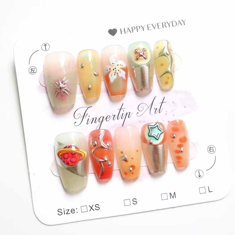 10枚入り レディース フレンチスタイル ハイエンド 3Dレ - Nail Art Cat Eye のレビューと価格
