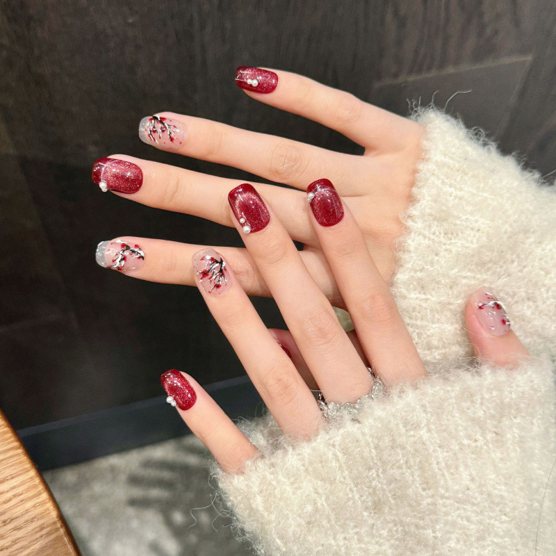 卸売ネイルアートクリスタルキャットアイアクリルプレス爪ショー - Nail Art Eye Cat のレビューと価格