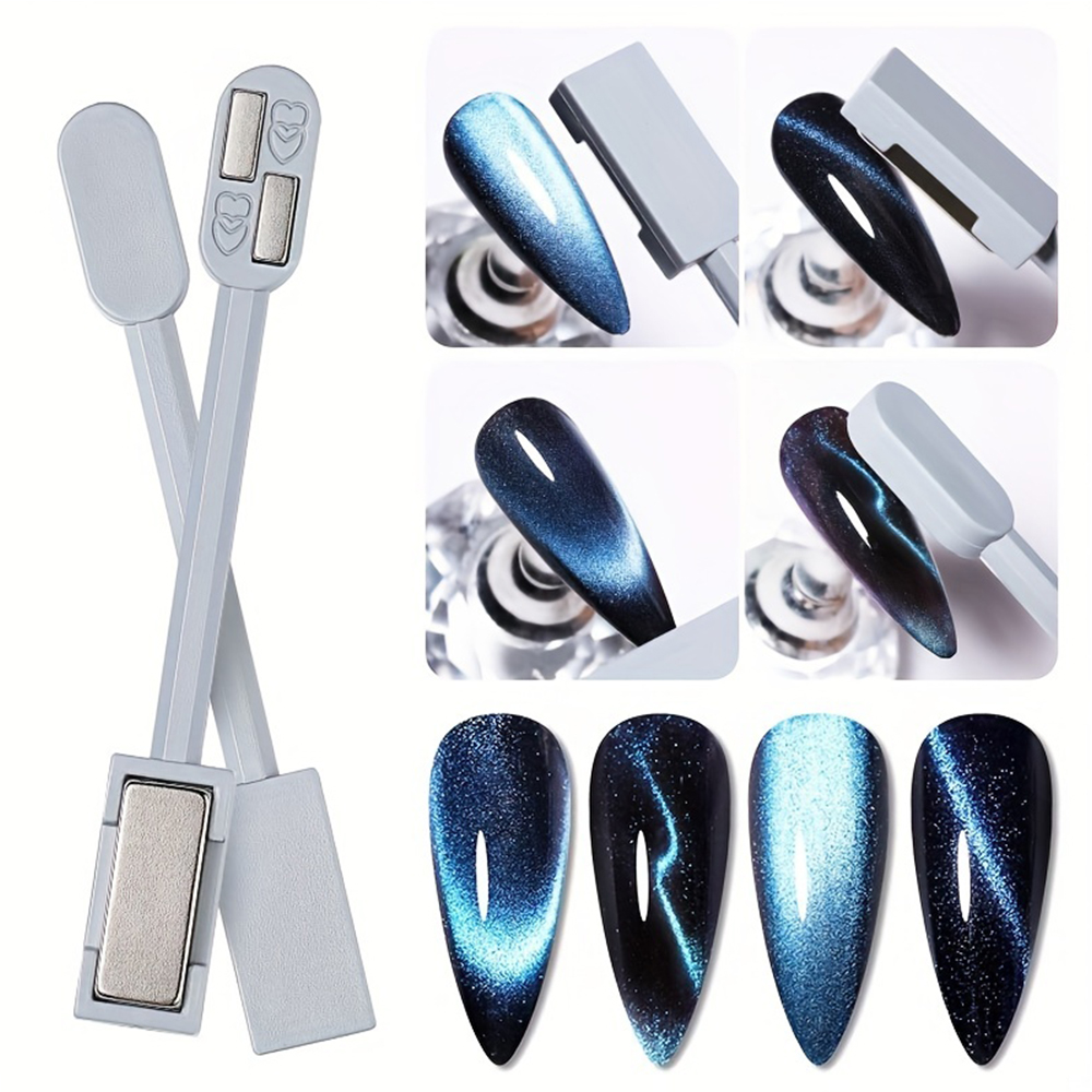1/2個入りキャッツアイマグネットセット ネイルアート用 - - Nail Art Full Color のレビューと価格