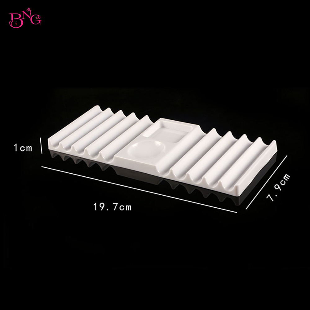 BNGデュアルフォームホルダー プラスチック製ペンスタンド  - Nail Art Motif のレビューと価格