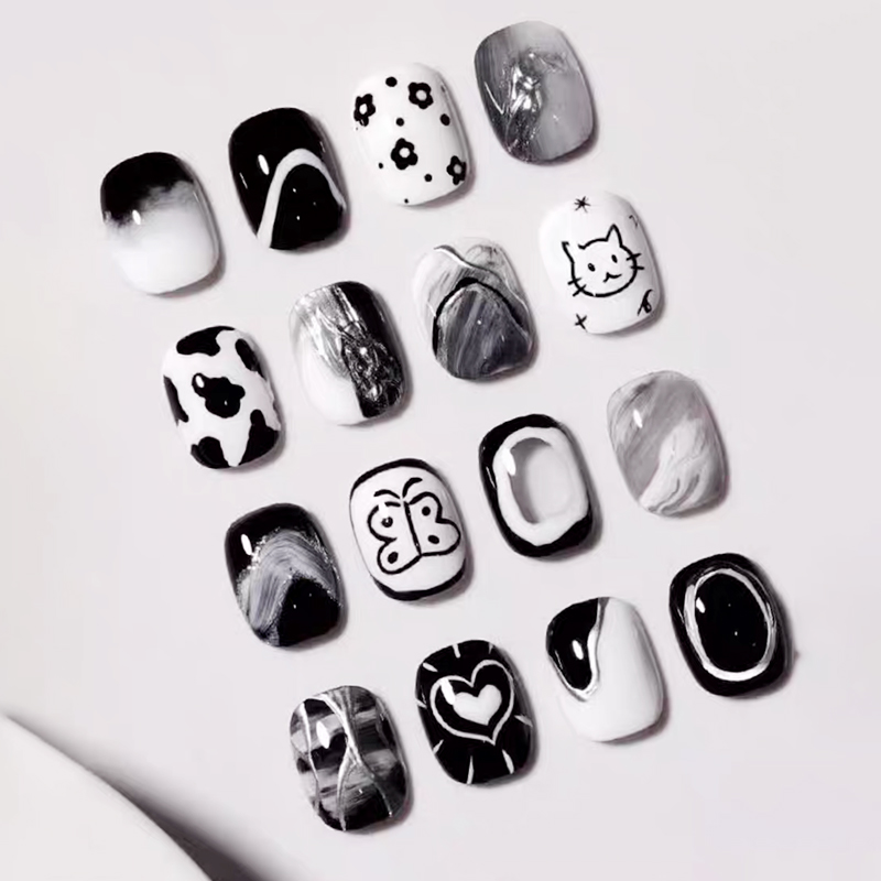 UR SUGAR 3 in 1 ブラックホワイト ワンステッ - Nail Art One Stroke のレビューと価格