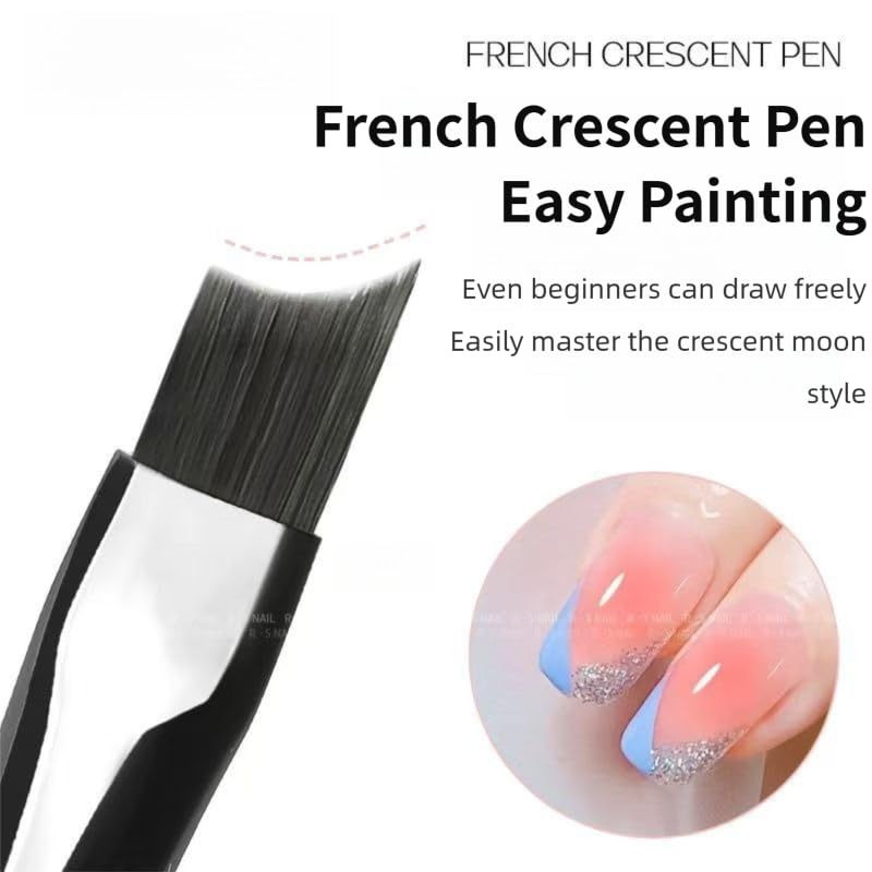 1/10本入りプロフェッショナルフレンチネイルアートブラシセ - Nail Art Brush Set のレビューと価格