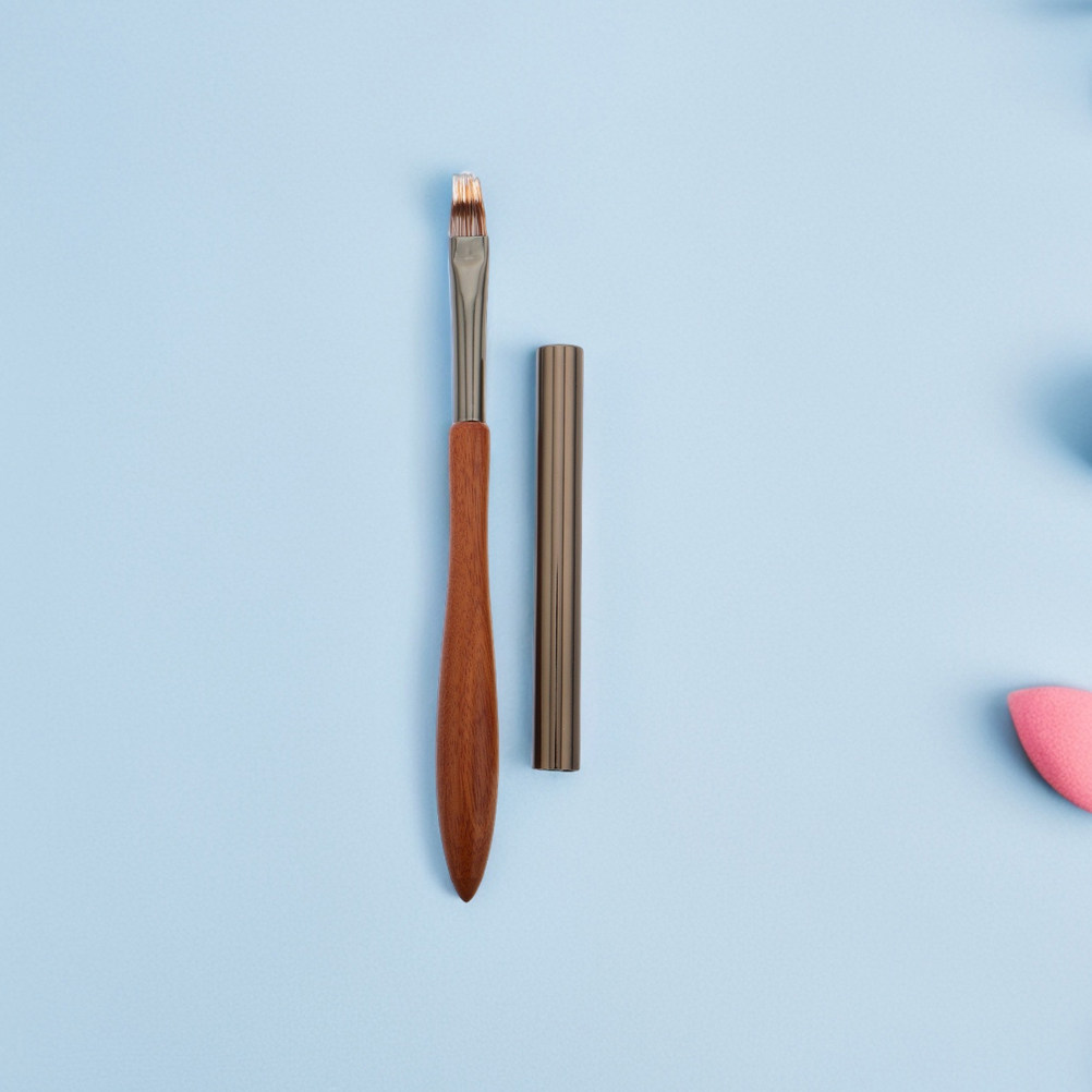 3本セット ネイルアートブラシセット フラットヘッド マニキ - Nail Art Brush Set のレビューと価格