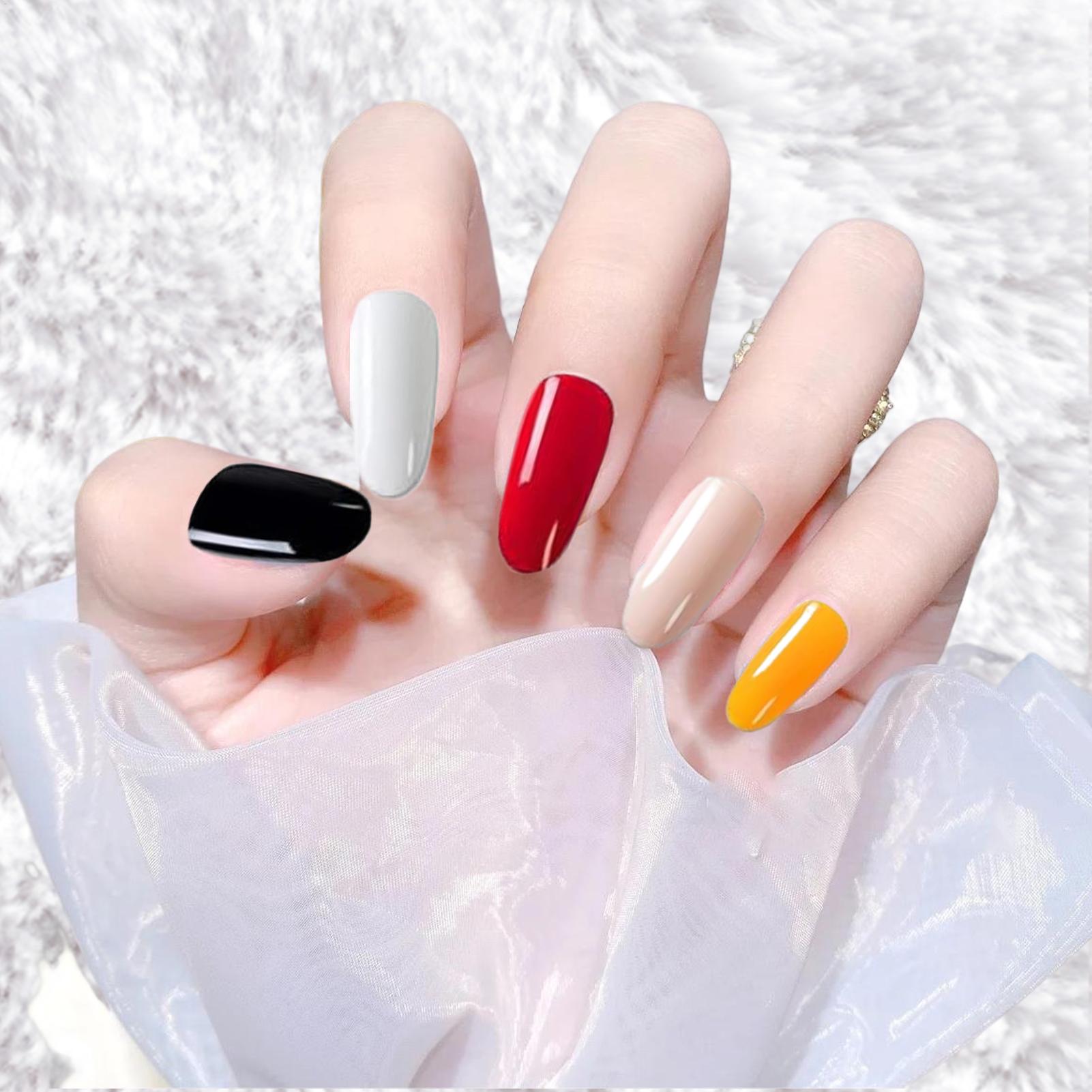 女性用ネイルポリッシュペン、速乾性ネイルポリッシュペイントキ - Polygel Nail Kit のレビューと価格