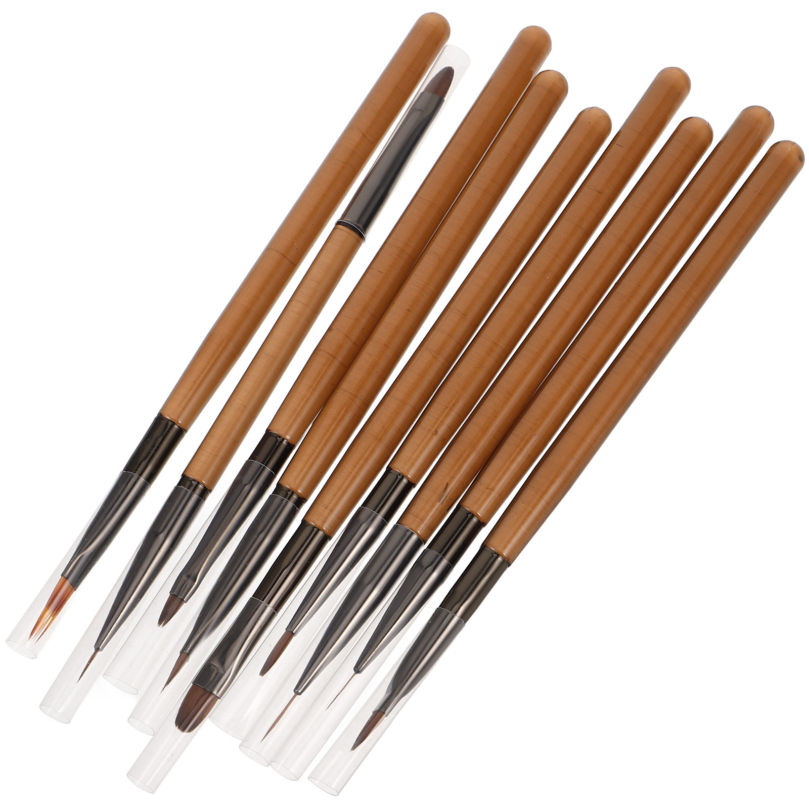 1セット エレガントなネイルアートブラシセット 花の描画やシ - Nail Art Brush Set のレビューと価格
