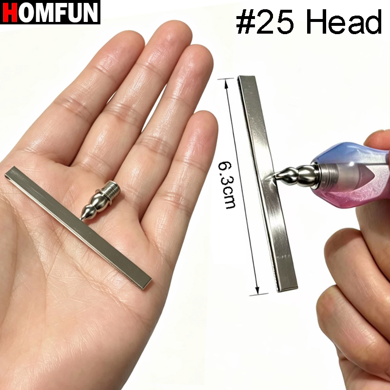 HOMFUN 新型25ヘッドダイヤモンドペインティング用大型 - Nail Art Full Color のレビューと価格