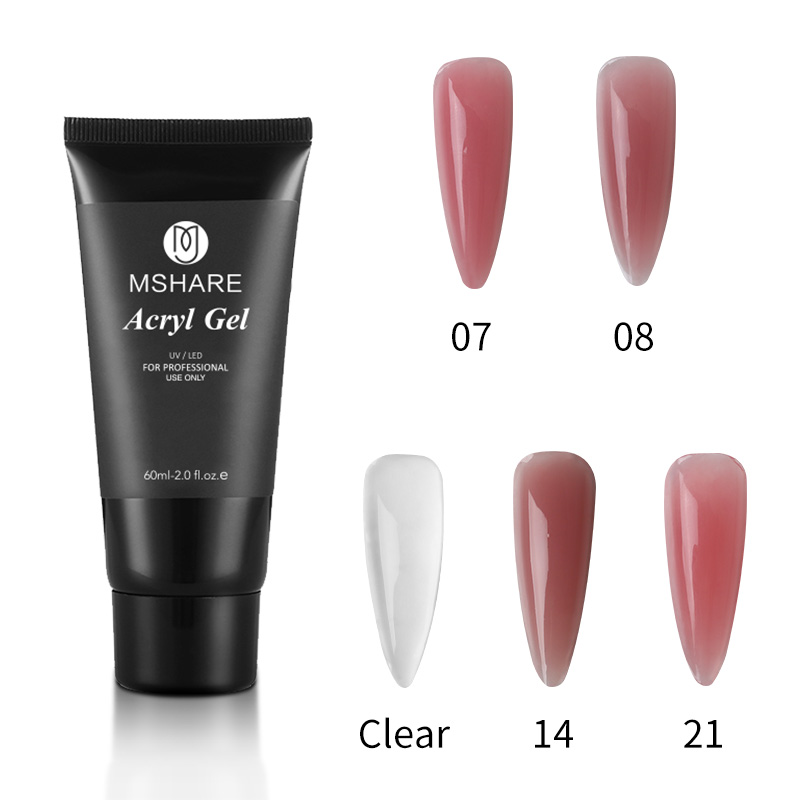 MSHARE 2 ピース/セット 30 グラム/60 グラム - Polygel Nail Kit のレビューと価格